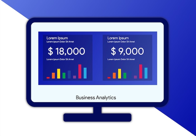 екран з фінансовою аналітикою